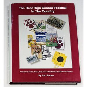 The Best High School Football In The Country by Bart Benne SIGNED (HC, 1989)